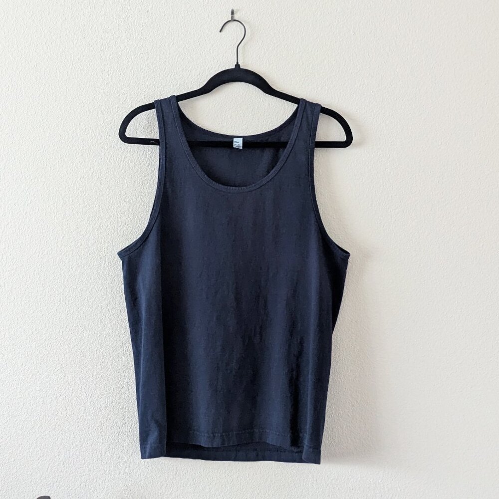 Los Angeles Apparel Unisex Classic Tank Top Navy